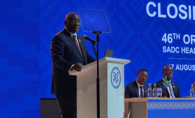 WAZIRI WA ULINZI NA JKT AMWAKILISHA RAIS SAMIA SULUHU HASSAN KATIKA MKUTANO WA WAKUU WA NCHI NA SERIKALI WA SADC